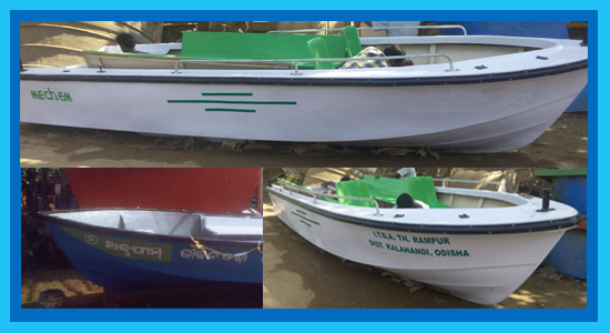 10 Seater FRP Eco Tourism Boat