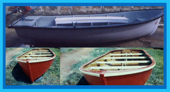 6 Seater FRP Fishing Boat